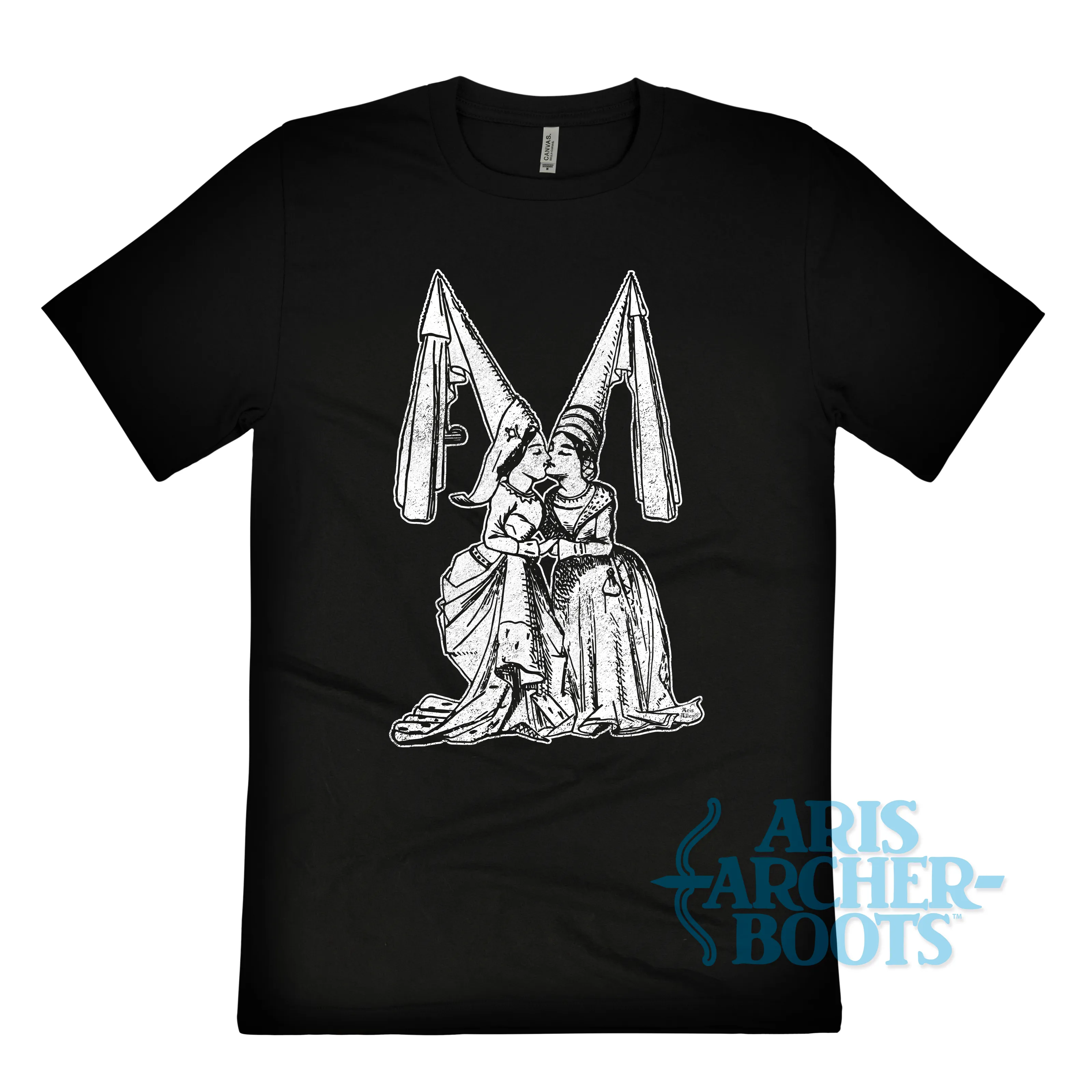 Court Ladies Kissing Unisex T-Shirt