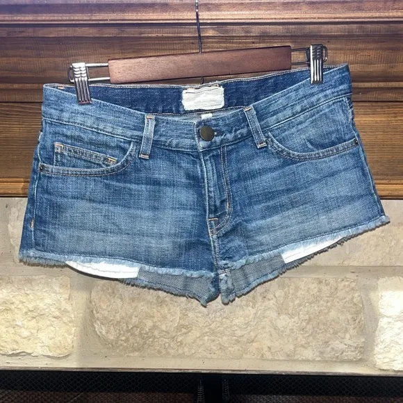 Current Elliot The Mini Mini Denim Shorts