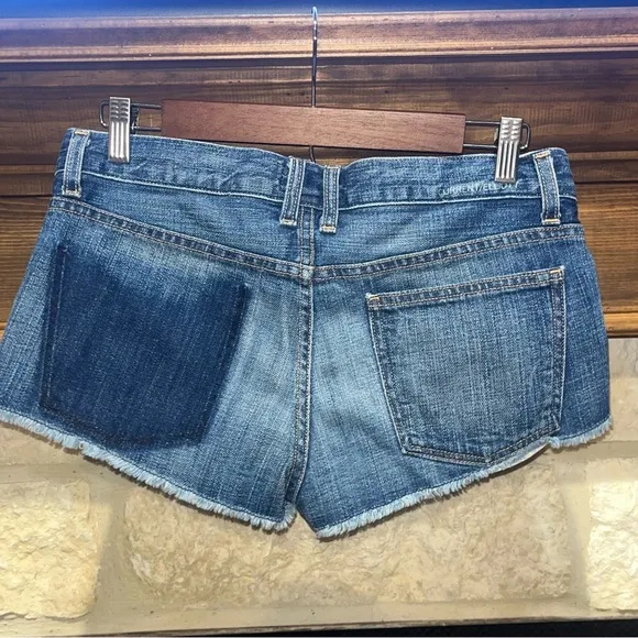 Current Elliot The Mini Mini Denim Shorts