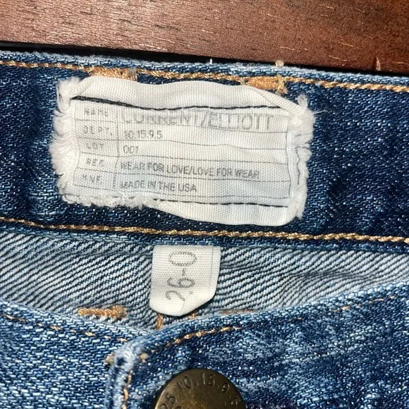 Current Elliot The Mini Mini Denim Shorts