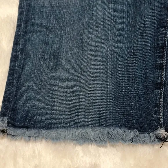 Current/Elliott Bermuda Cutoff Denim Shorts