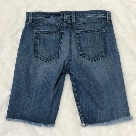 Current/Elliott Bermuda Cutoff Denim Shorts