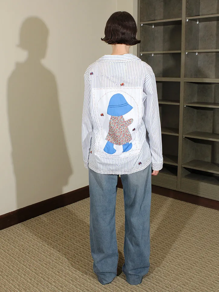 Cute Tender Memory Vroom Vroom Dream Portal Button Up