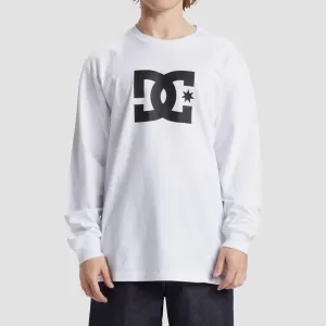 DC Star Longsleeve T-Shirt White