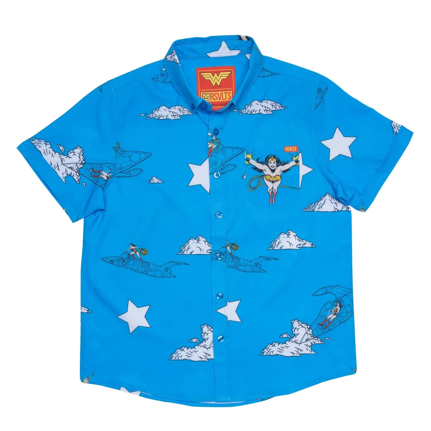DC Wonder Woman™ "Invisible Jet" Youth – KUNUFLEX Short Sleeve Shirt