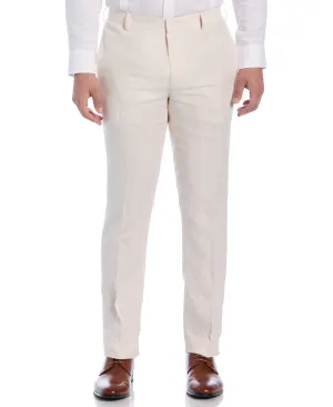 Delave Linen Flat Front Pant