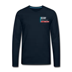 Delray Resus Navy Men's Premium Long Sleeve T-Shirt