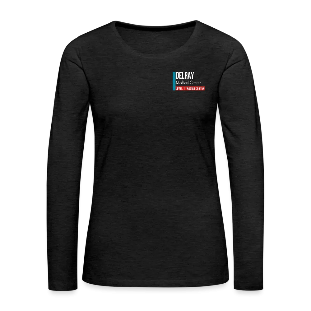Delray Resus Navy Women's Premium Long Sleeve T-Shirt
