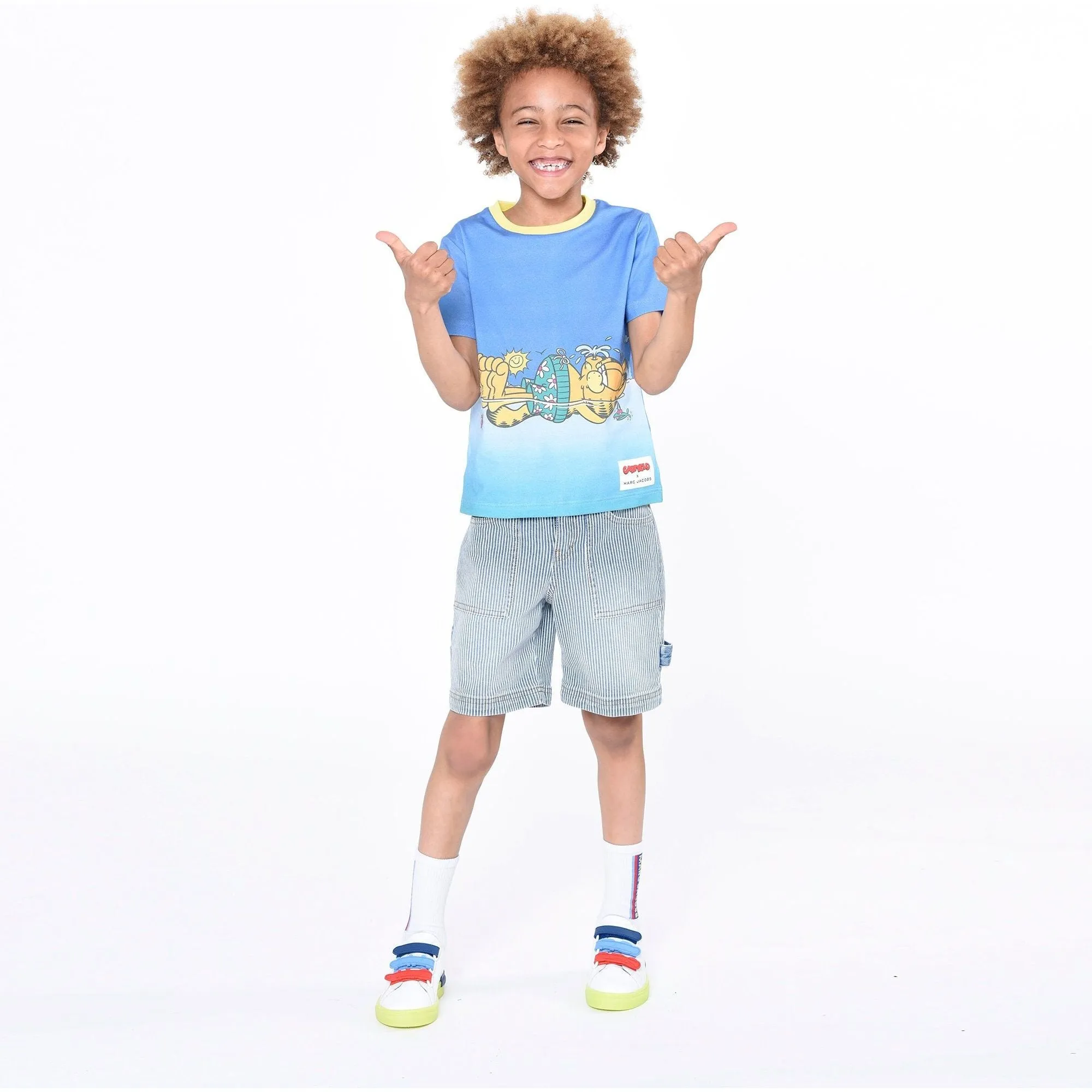 Denim Bermuda Shorts - Denim Blue