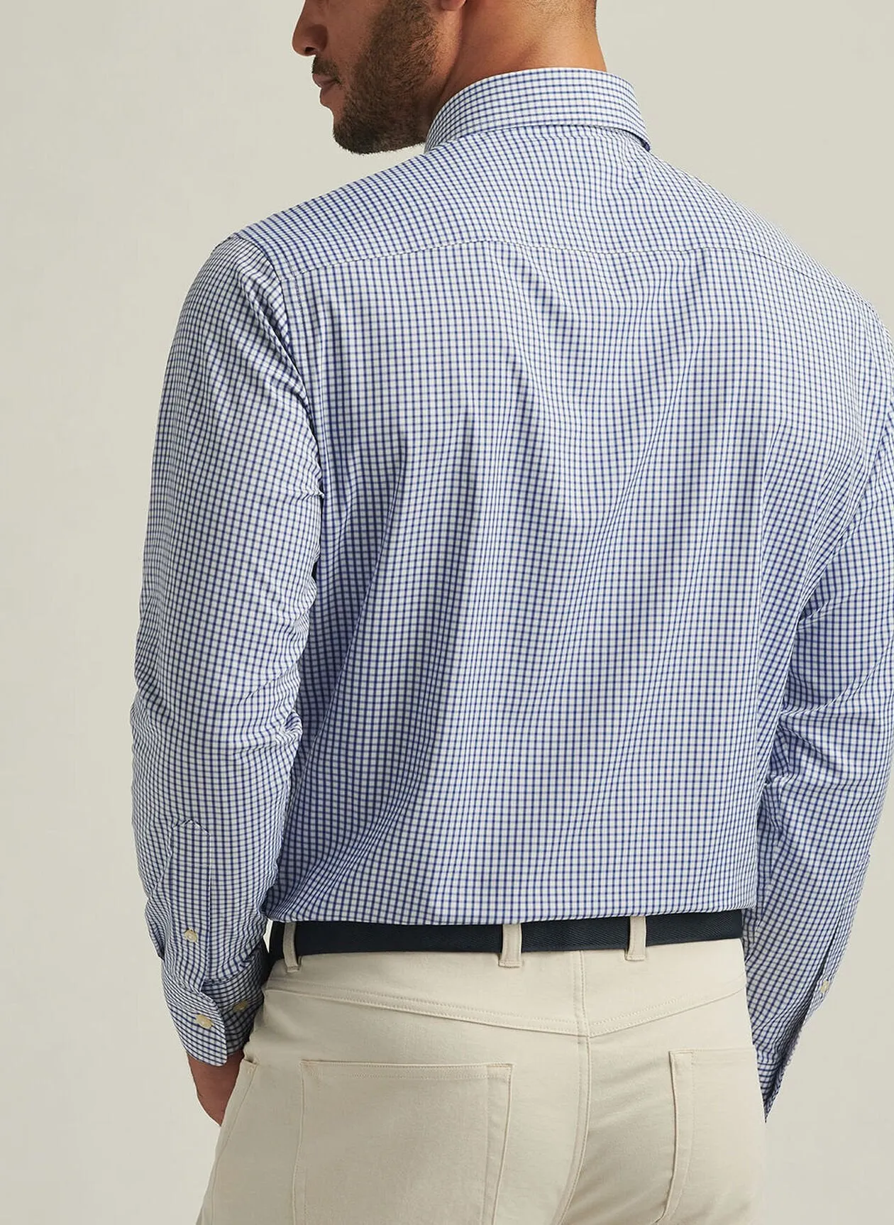 Derwent Performance Twill Sport Shirt by Peter Millar - Sport Navy