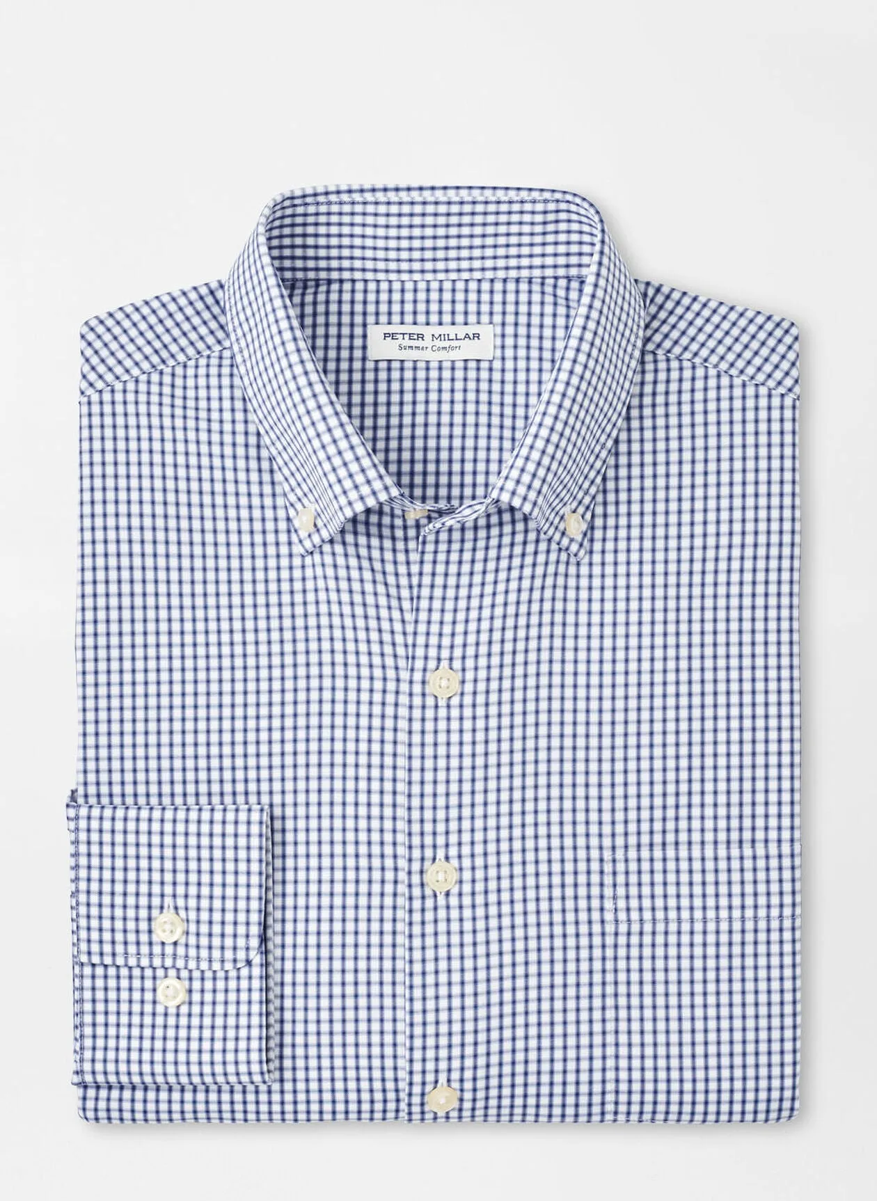 Derwent Performance Twill Sport Shirt by Peter Millar - Sport Navy