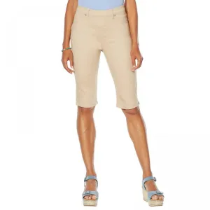 DG2 by Diane Gilman Women's Virtual Stretch Pull-On Bermuda Shorts