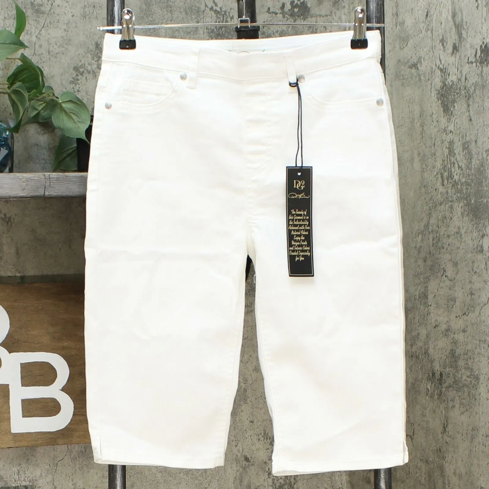 DG2 by Diane Gilman Women's Virtual Stretch Pull-On Bermuda Shorts