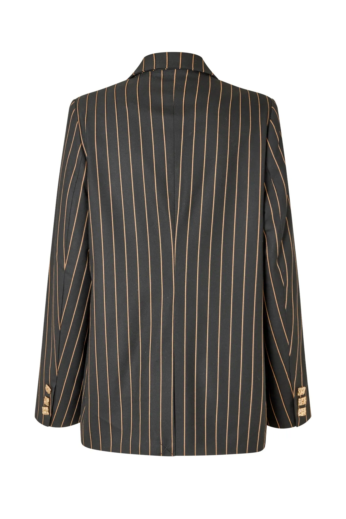 Dianacras Blazer - Camel Pinstripe