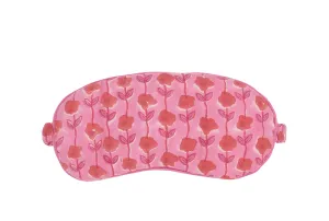 Dilli Grey Jaal Flower Cotton Sleep Mask