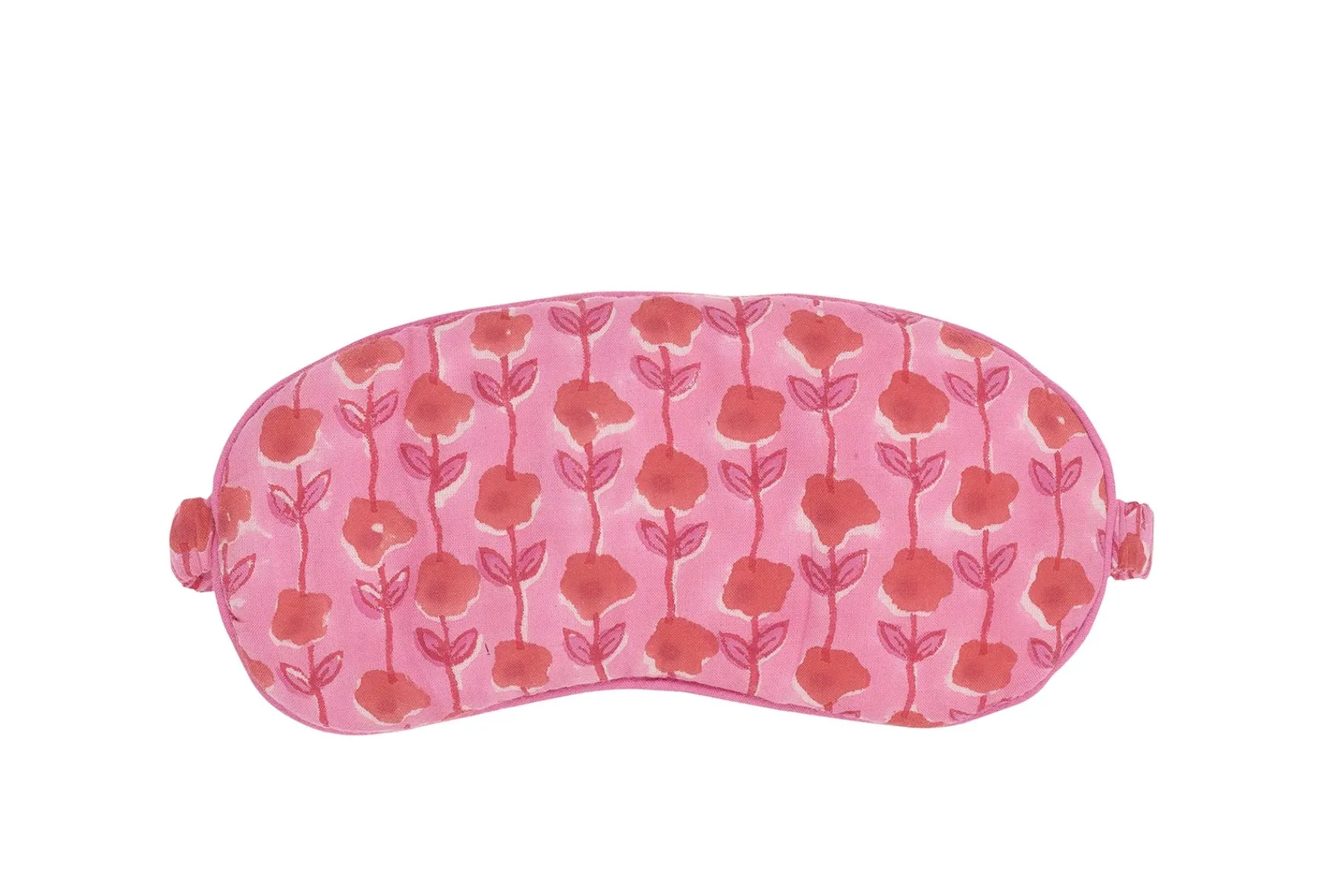 Dilli Grey Jaal Flower Cotton Sleep Mask