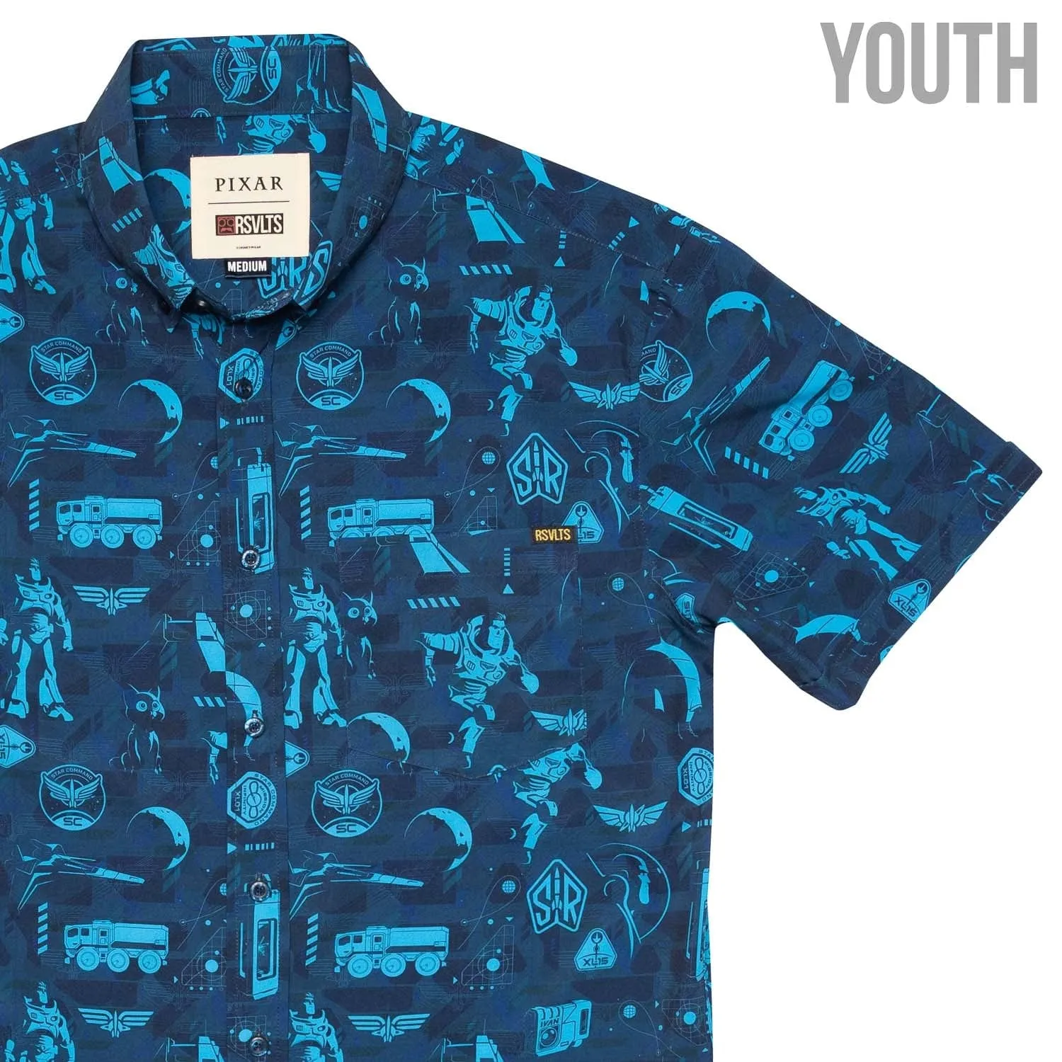 Disney and Pixar's Lightyear "Hero In the Making" – Youth KUNUFLEX Short Sleeve Shirt