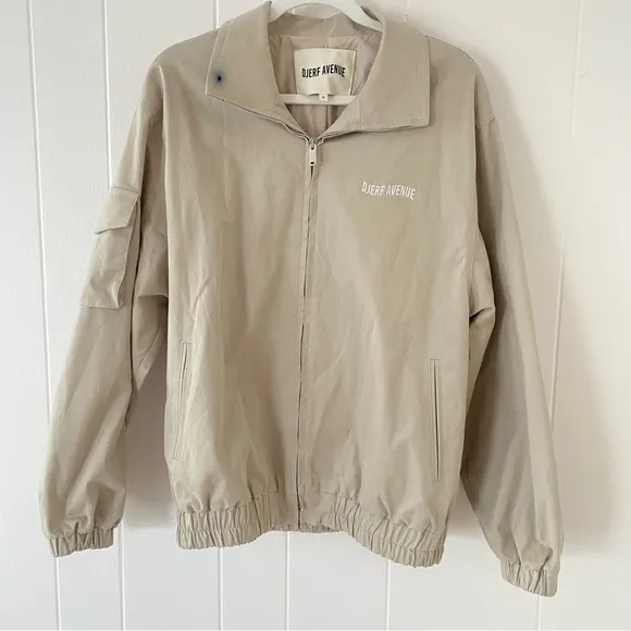Djerf Avenue Cotton On The Go Jacket Size Medium