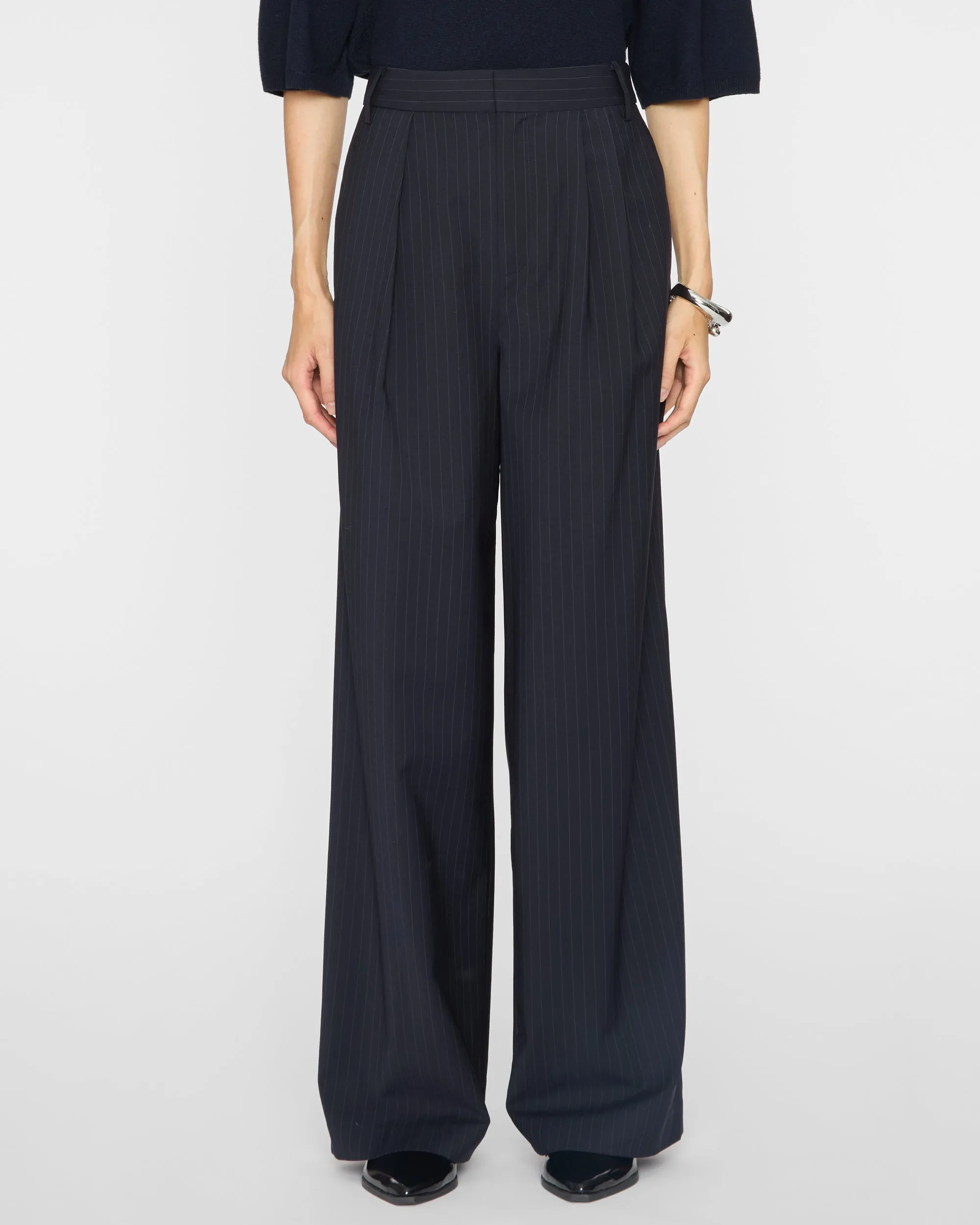 Dominic Pinstripe Stella Pant