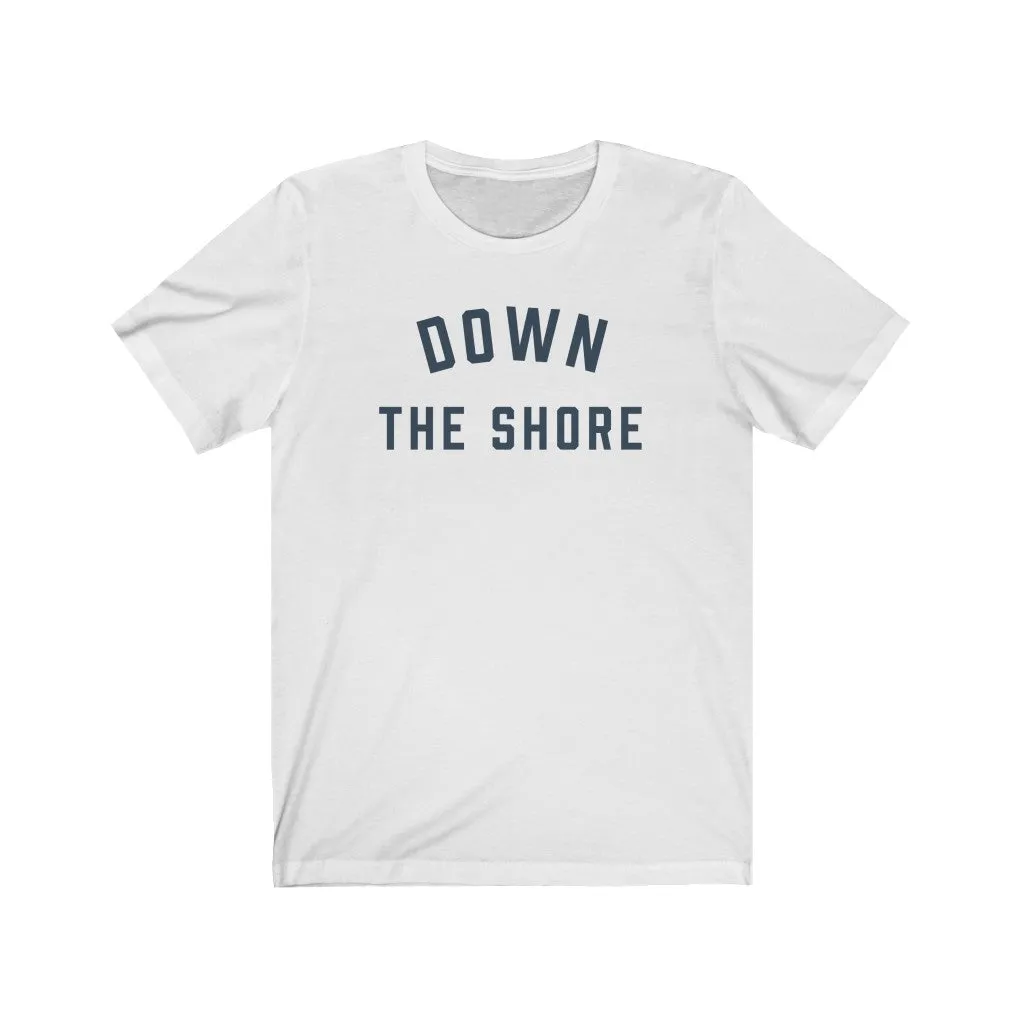 DOWN THE SHORE Jersey Tee