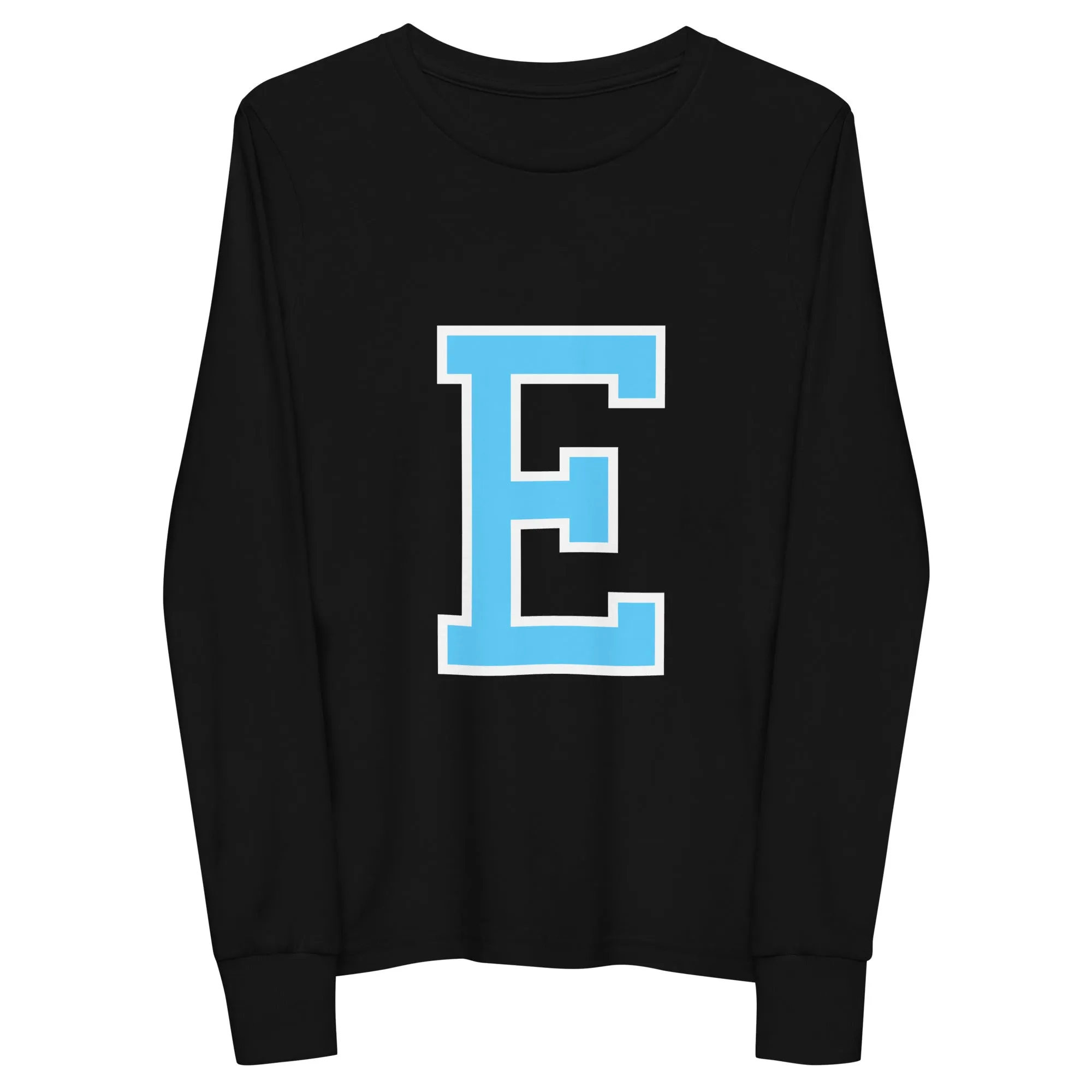 E -  Sustainably Made Kids Long Sleeve T-shirt