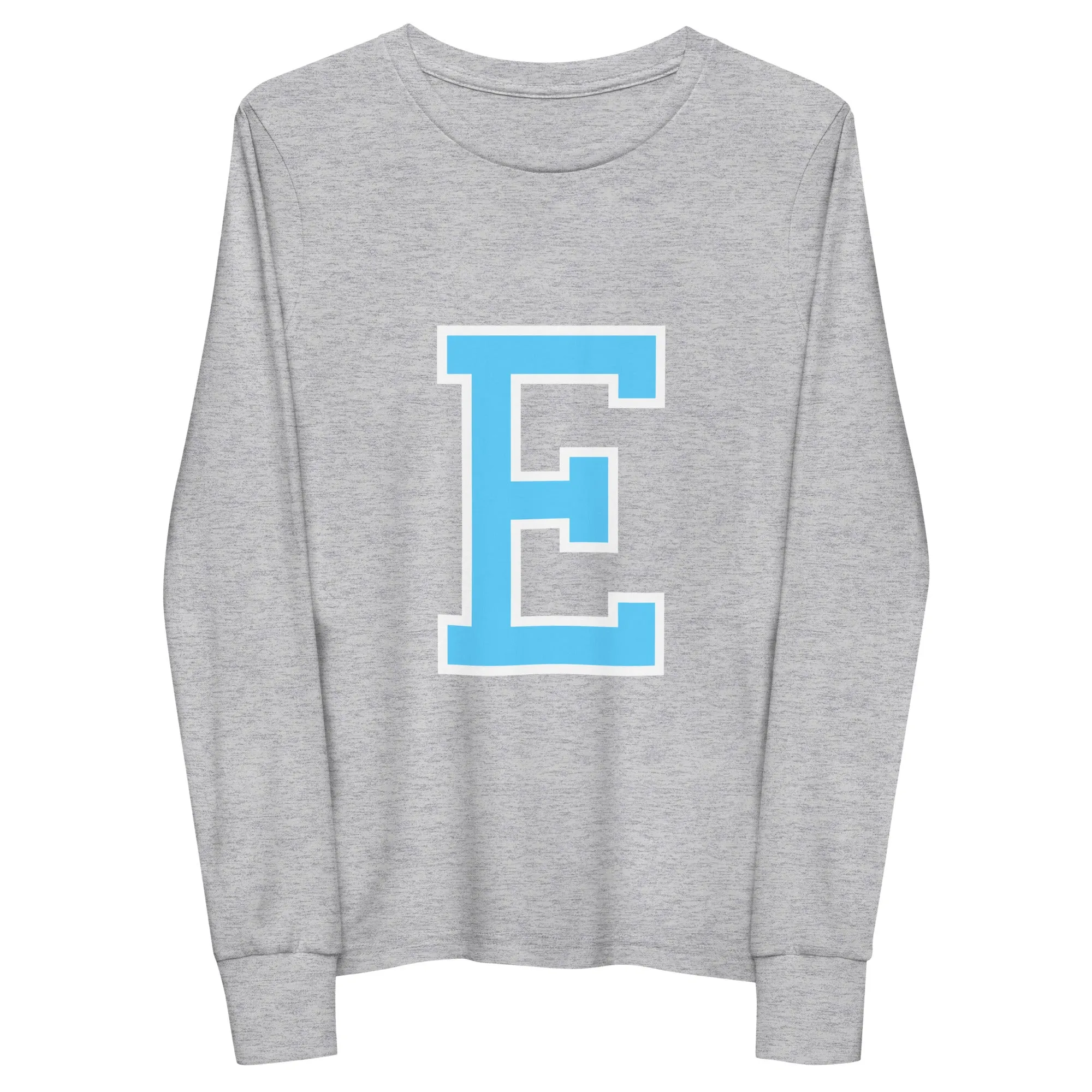 E -  Sustainably Made Kids Long Sleeve T-shirt