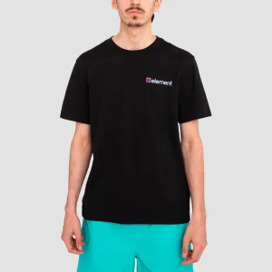 Element Joint Cube T-Shirt Flint Black