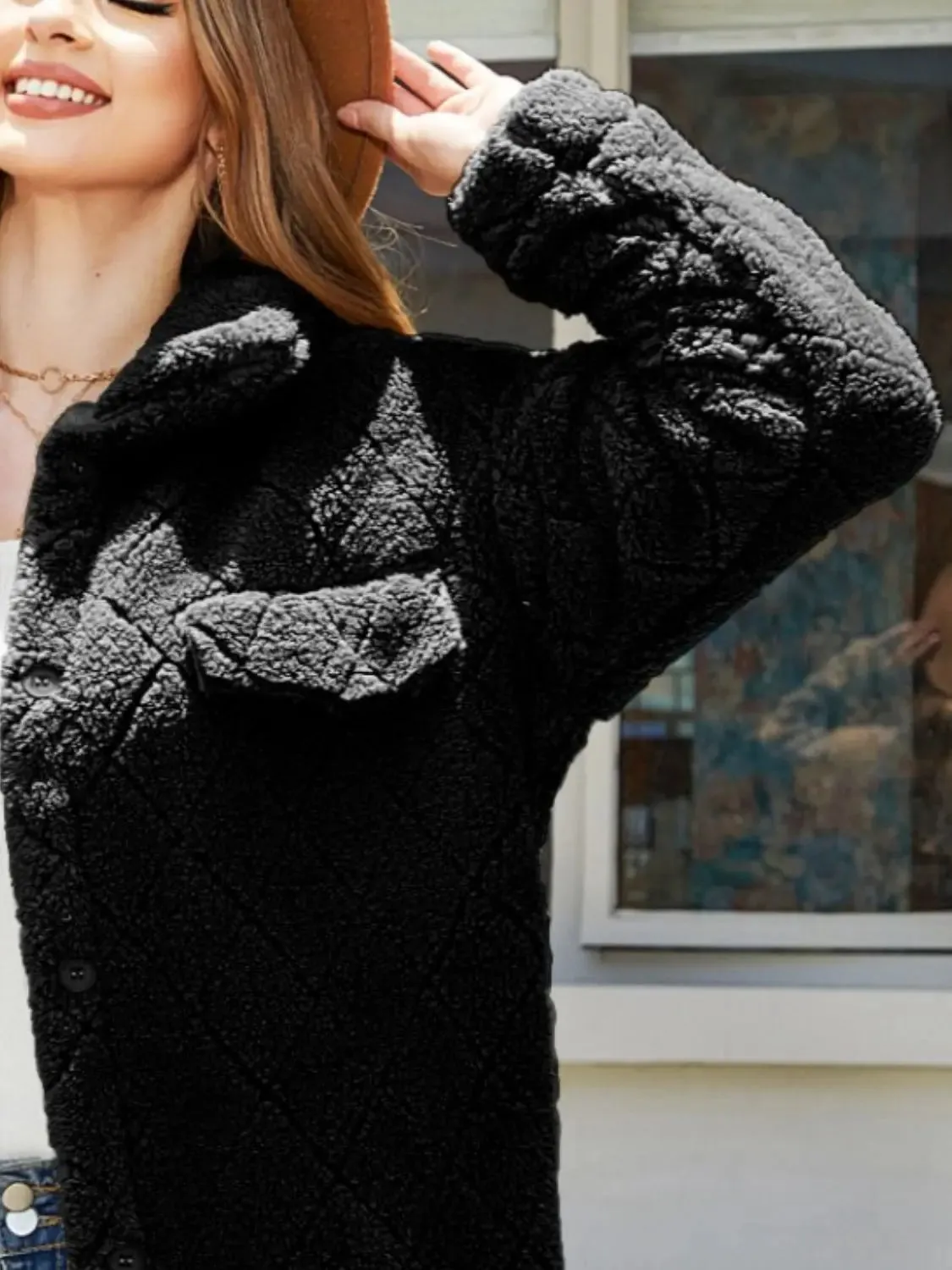 'Elowen' Thermal Fleece Coat