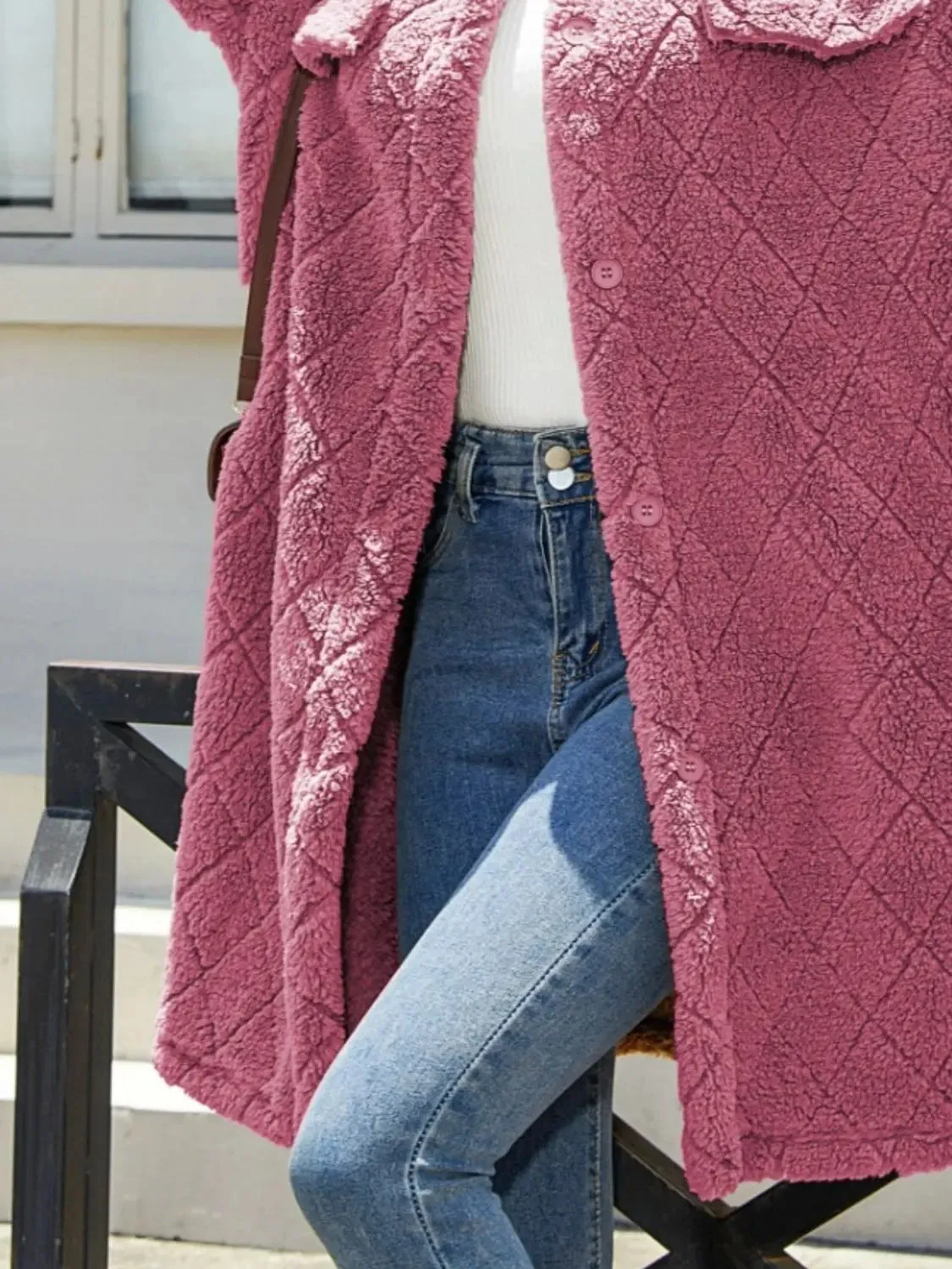'Elowen' Thermal Fleece Coat