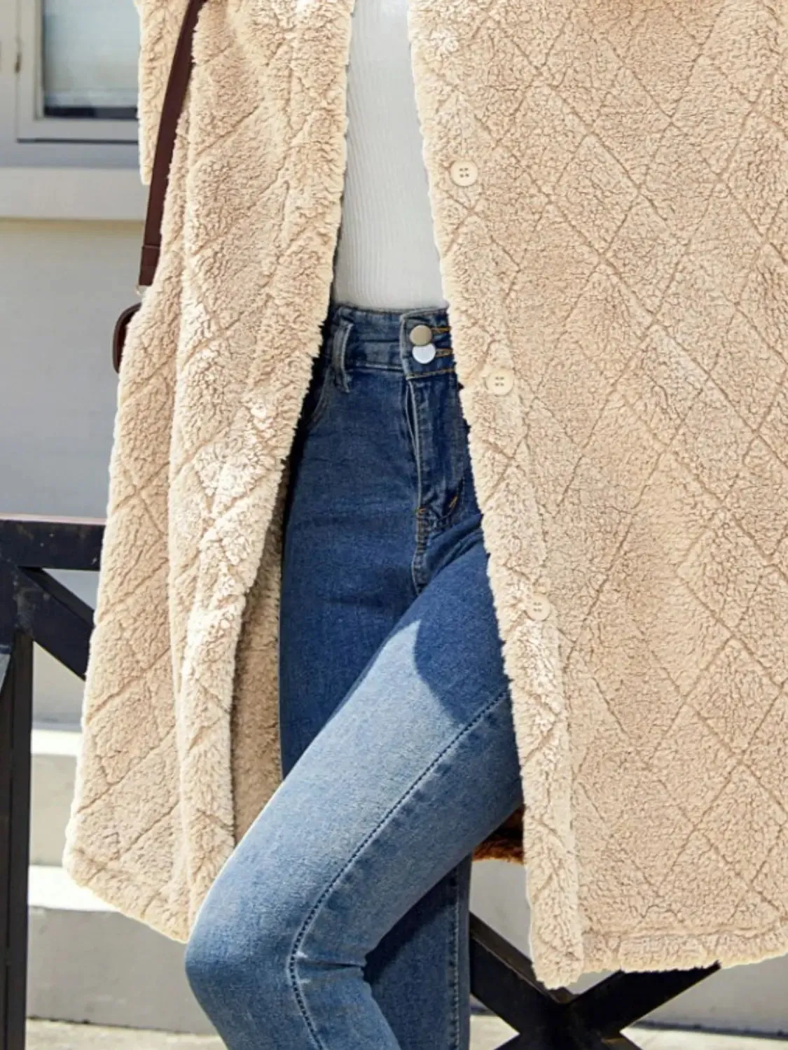 'Elowen' Thermal Fleece Coat