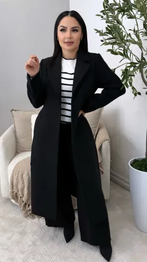 EMPIRE STATE BLACK COAT