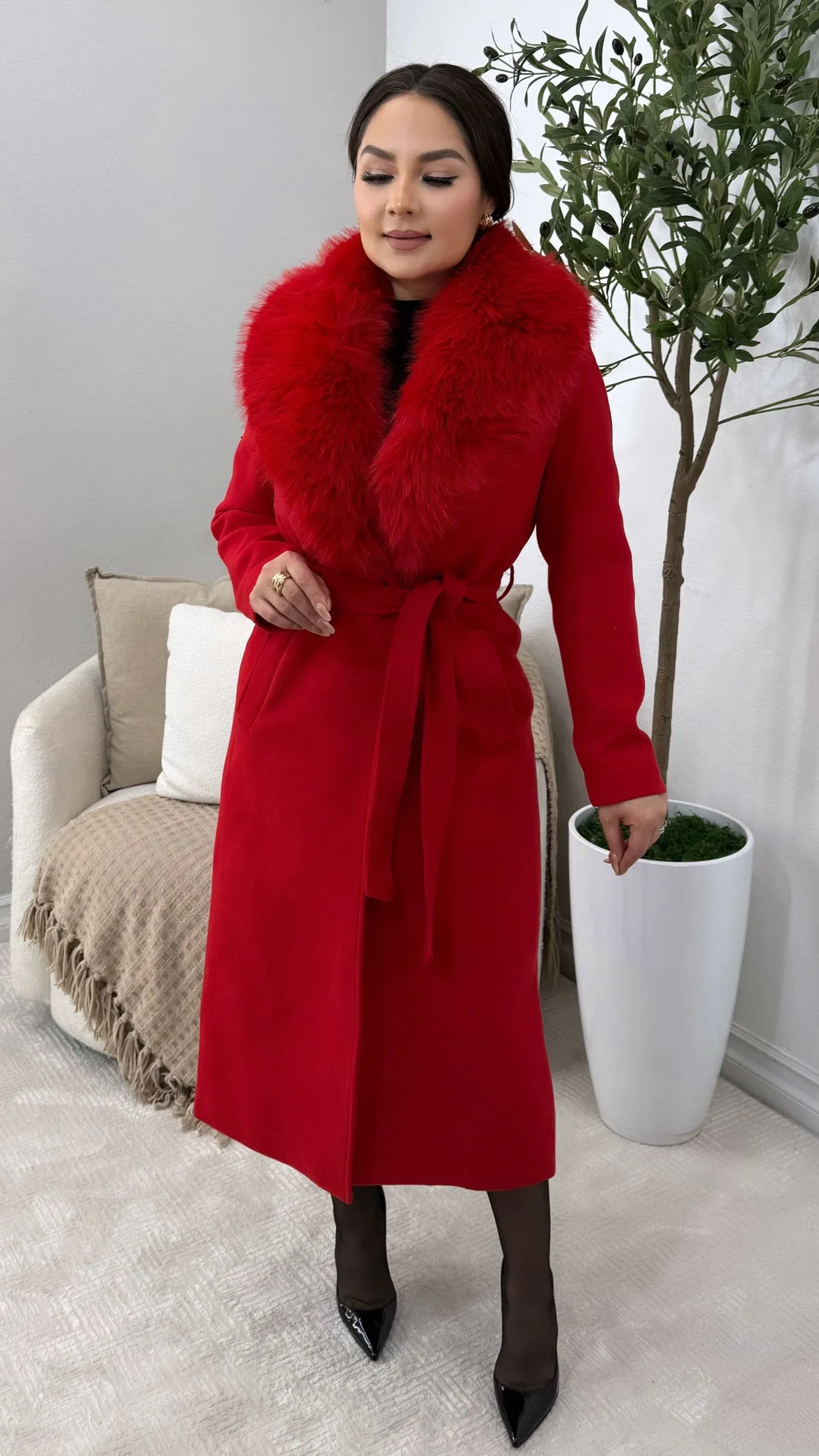 EMPIRE STATE RED COAT