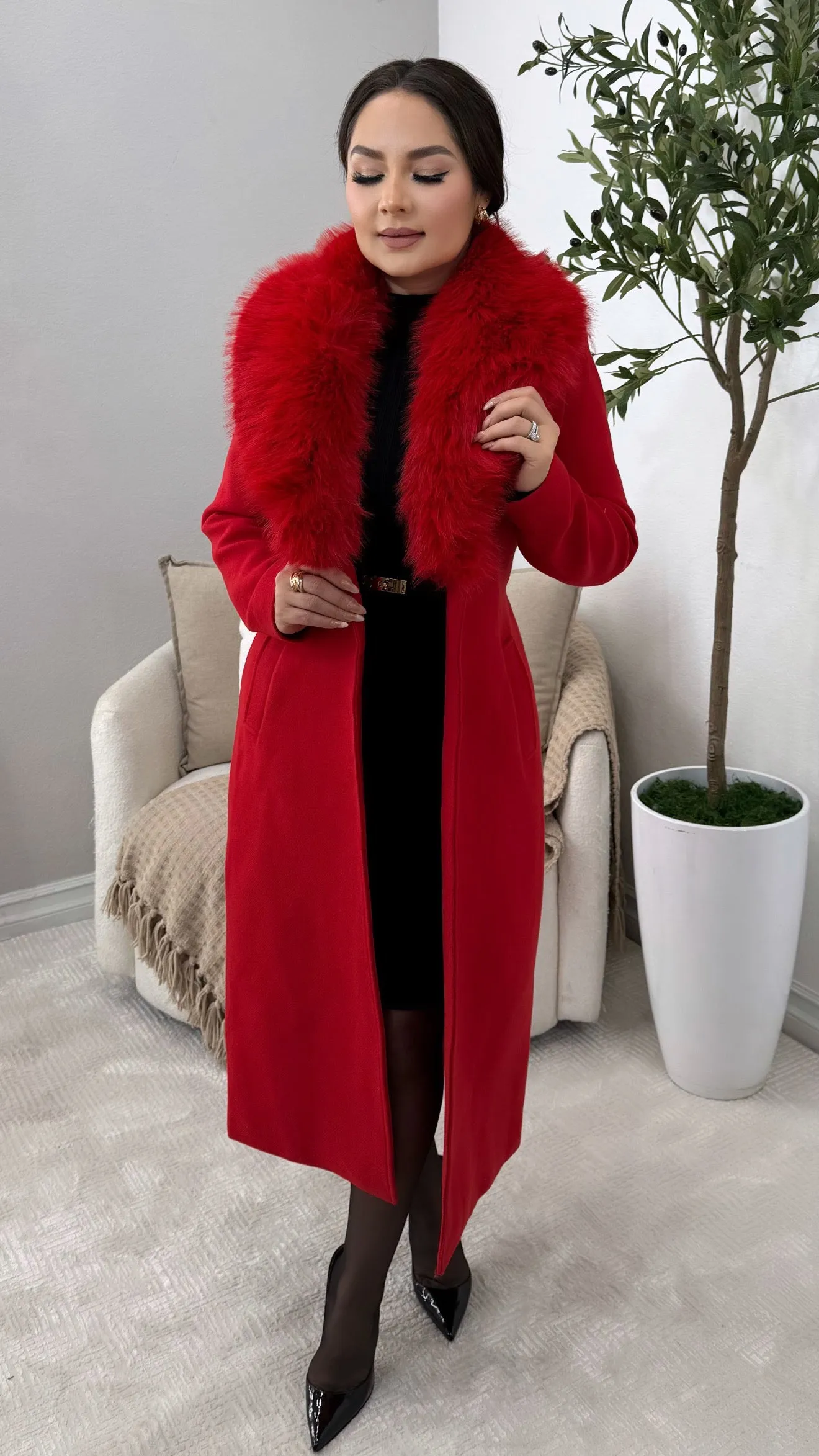 EMPIRE STATE RED COAT