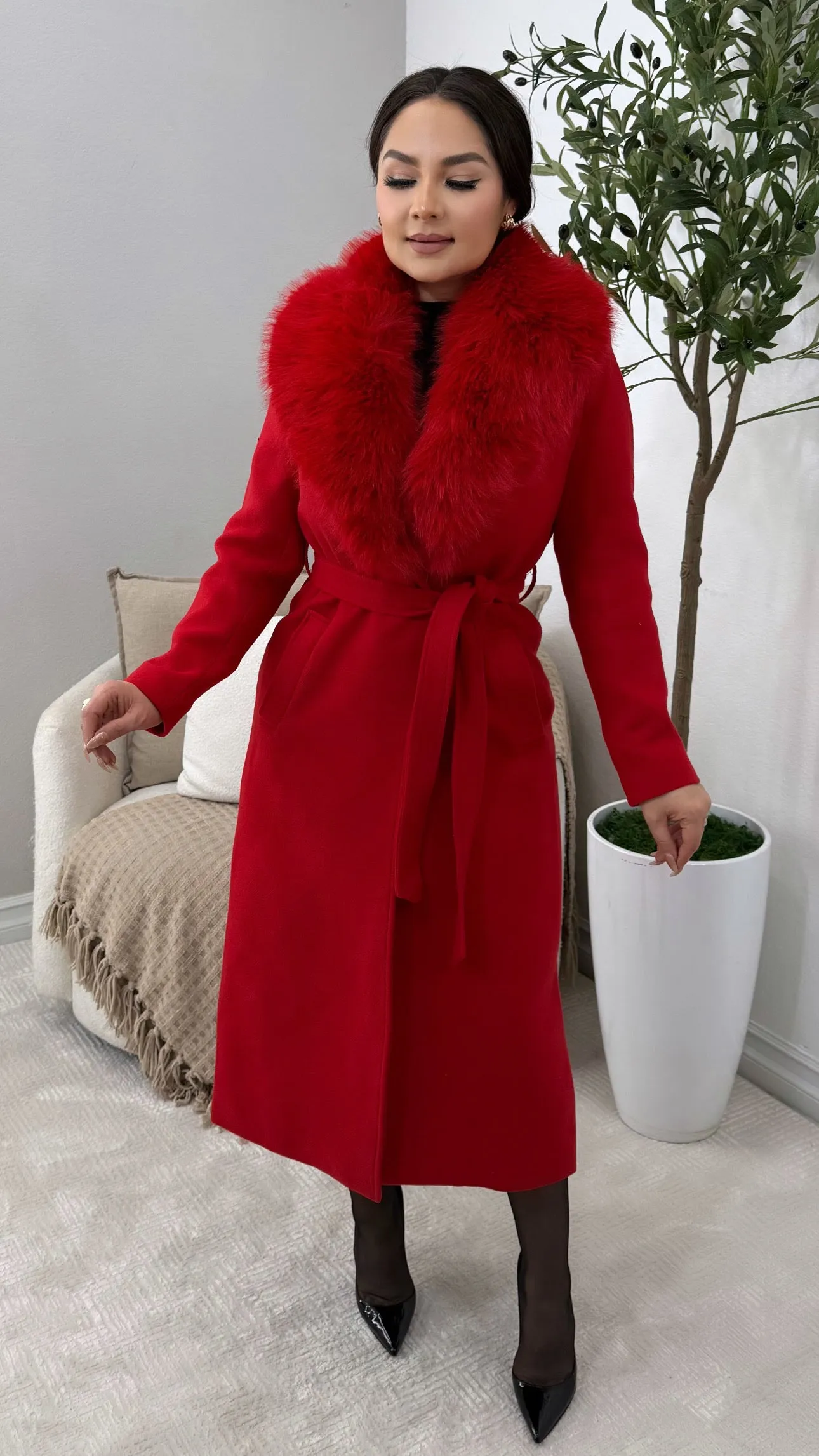 EMPIRE STATE RED COAT