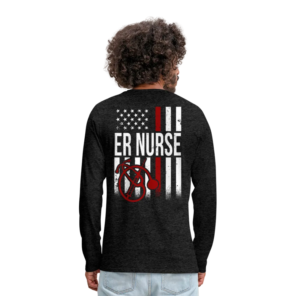 ER Nurse Men's Premium Long Sleeve T-Shirt (CK6101)
