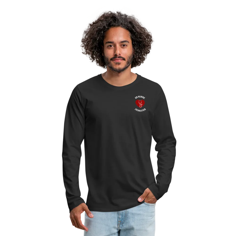 ER Nurse Men's Premium Long Sleeve T-Shirt (CK6101)