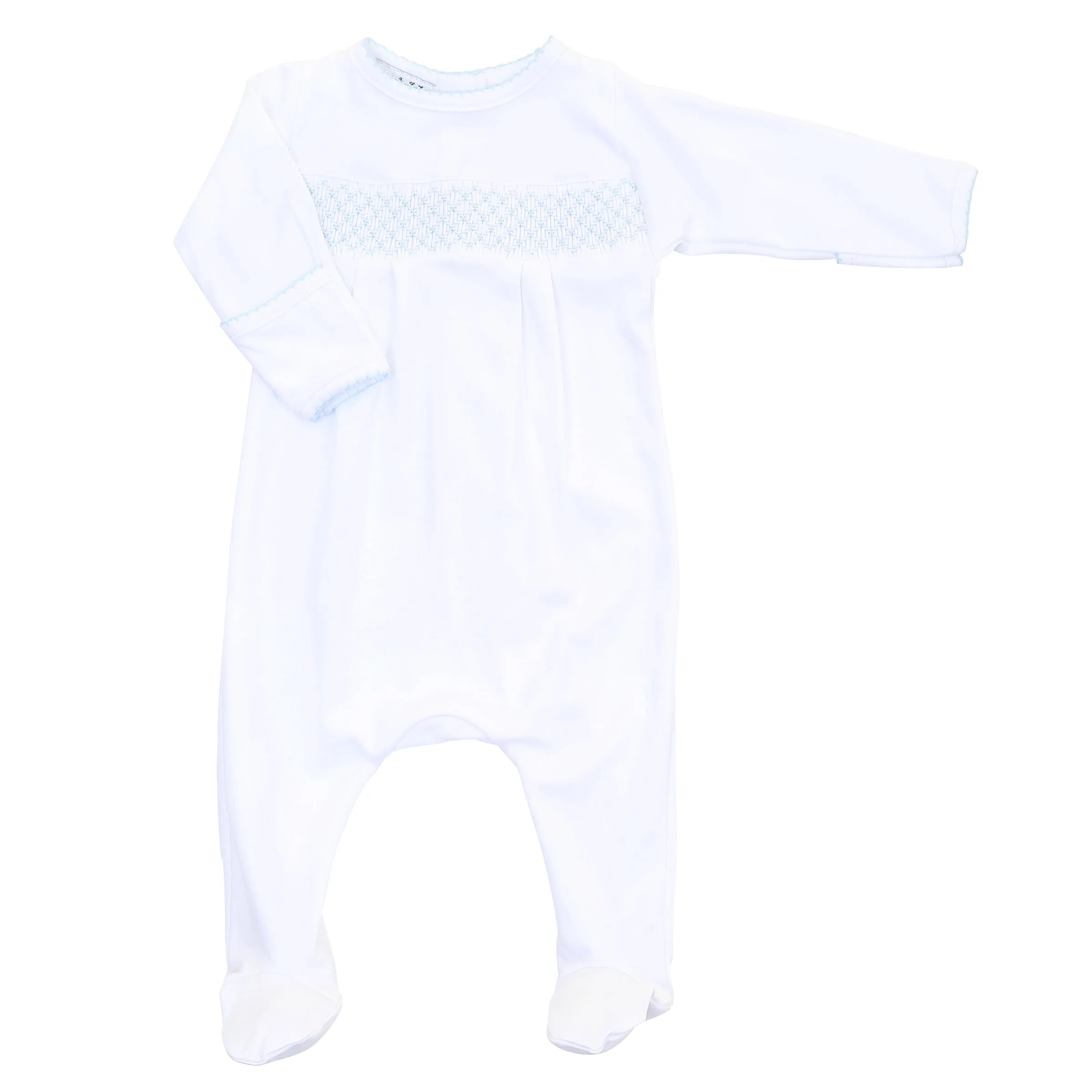Essentials Smocked Footie