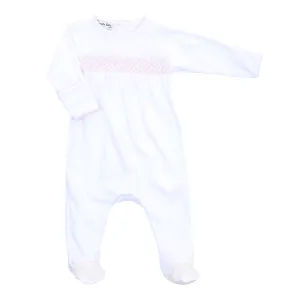 Essentials Smocked Footie