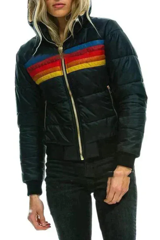 Esther | rainbow thermal jacket