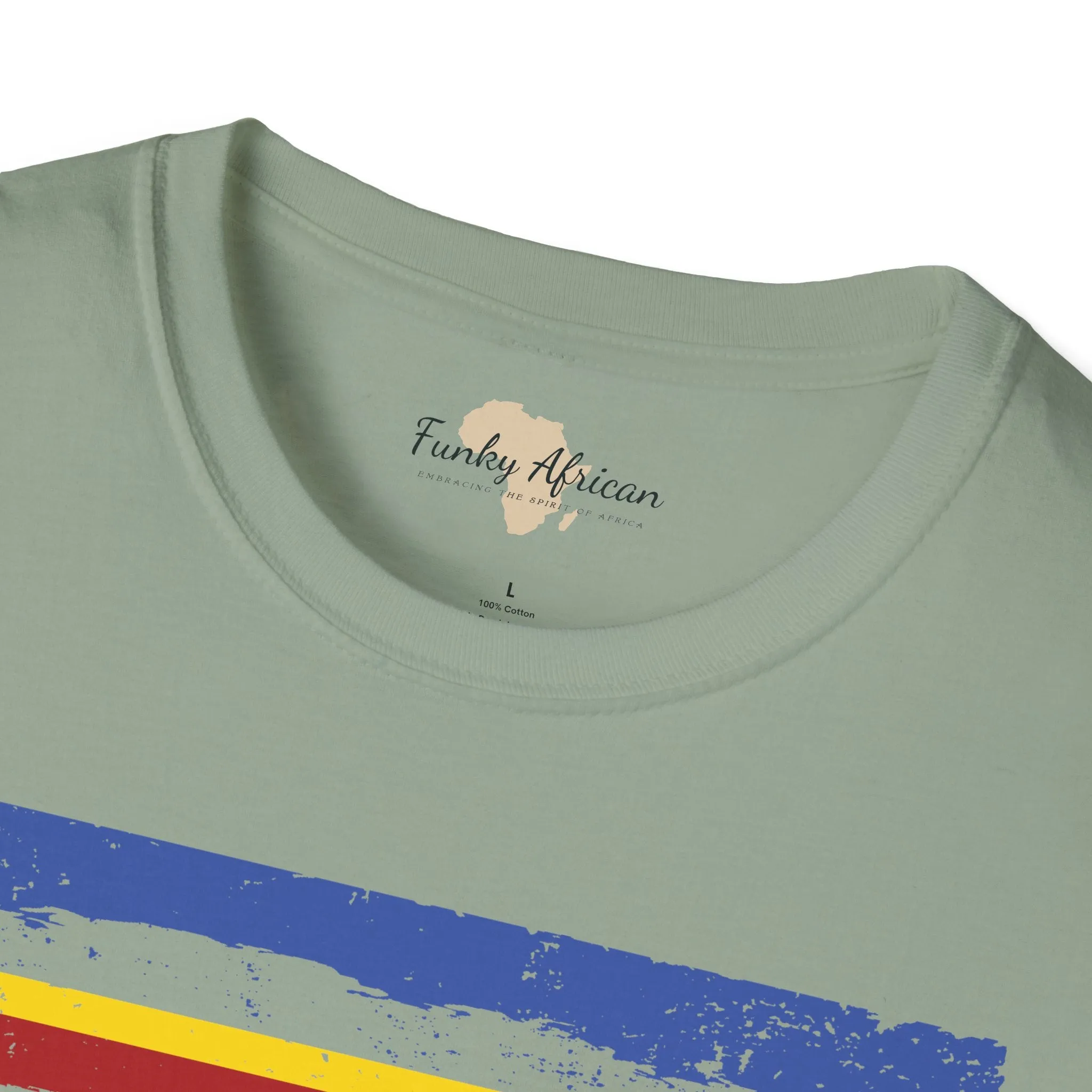 Eswatini strip unisex softstyle tee