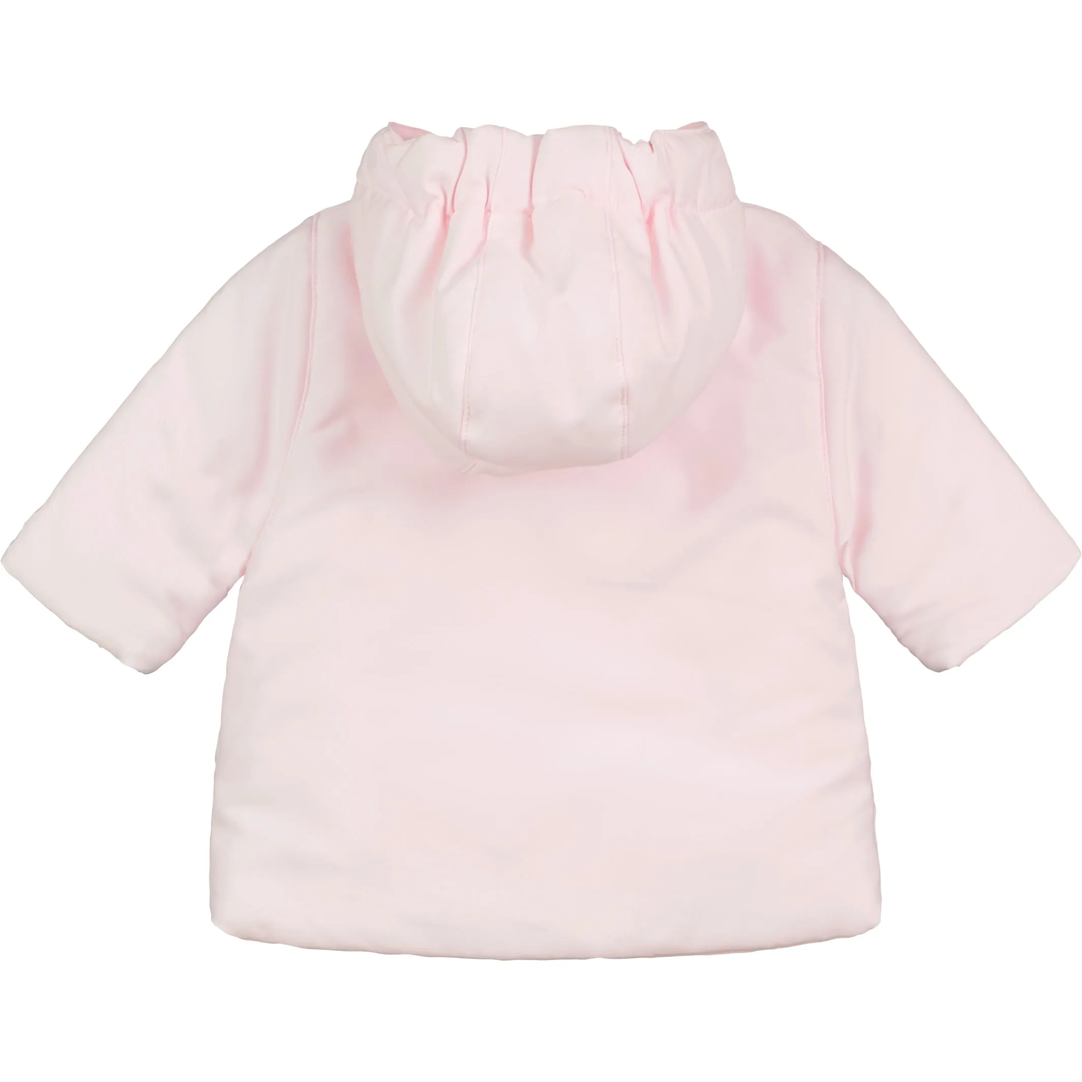 Evelyn Baby Girls Microfibre Winter Jacket with Hood