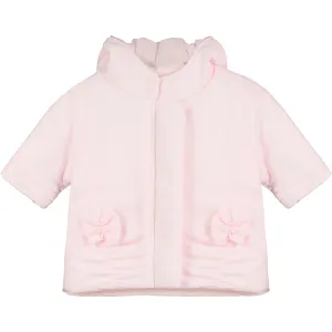 Evelyn Baby Girls Microfibre Winter Jacket with Hood