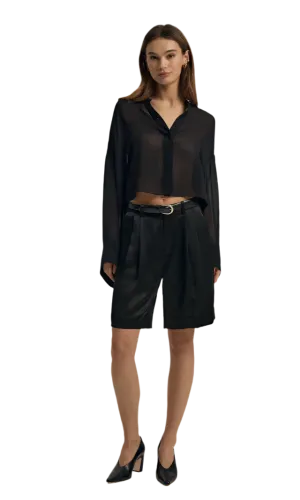 Favorite Daughter - The Low Favorite Bermuda Short - Black