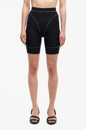 Fitness Bike Shorts in Black
