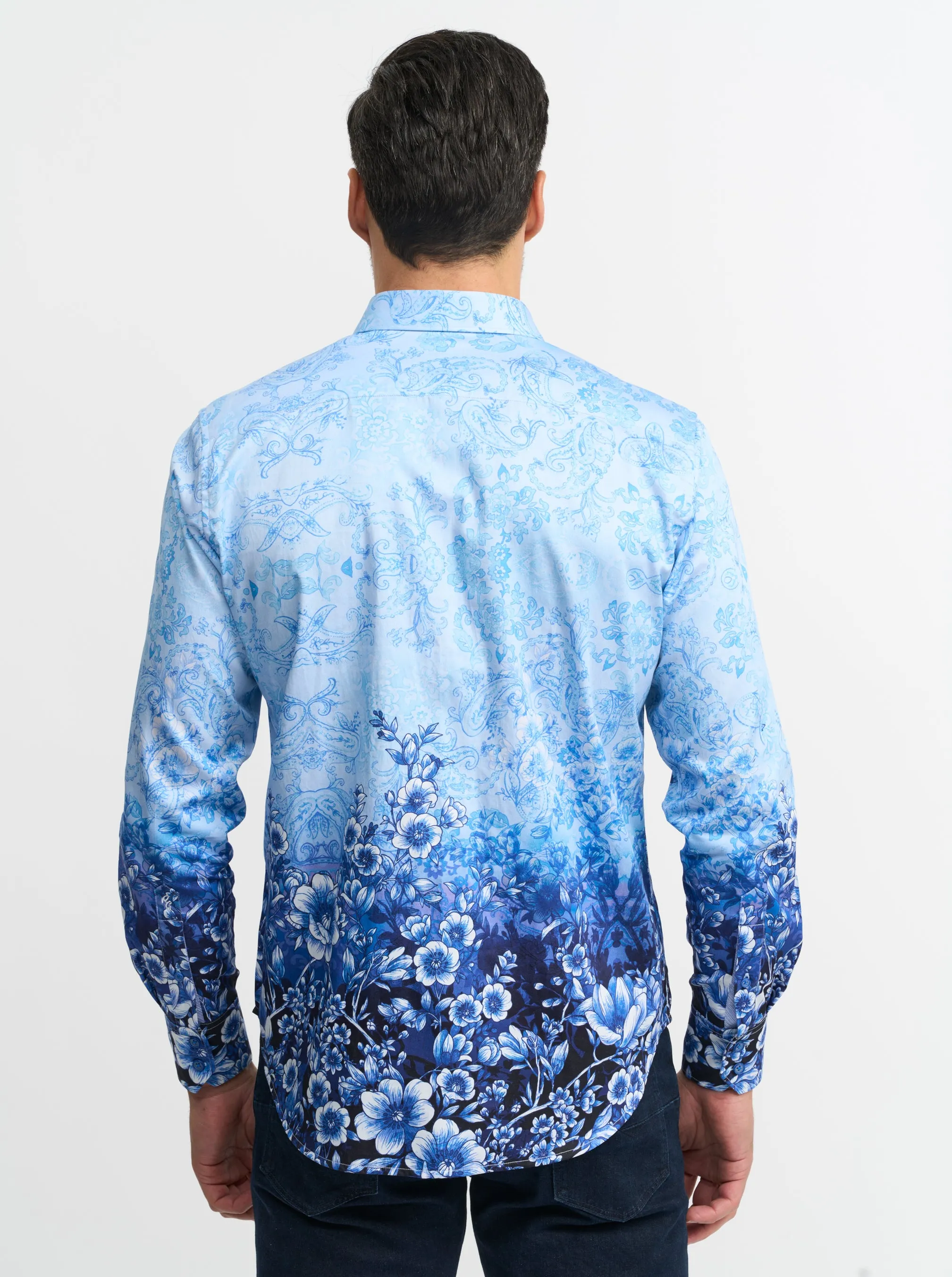 FONDSWORTH LONG SLEEVE BUTTON DOWN SHIRT