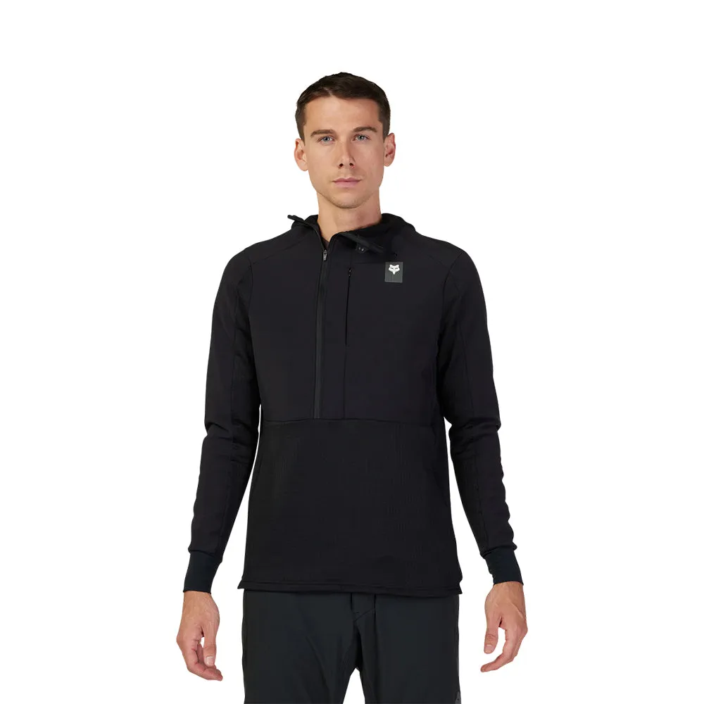 FOX DEFEND THERMAL HOODIE [BLACK]