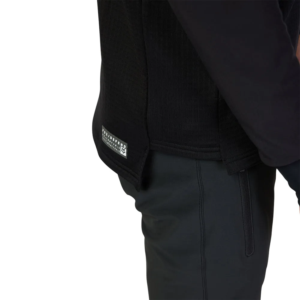 FOX DEFEND THERMAL HOODIE [BLACK]
