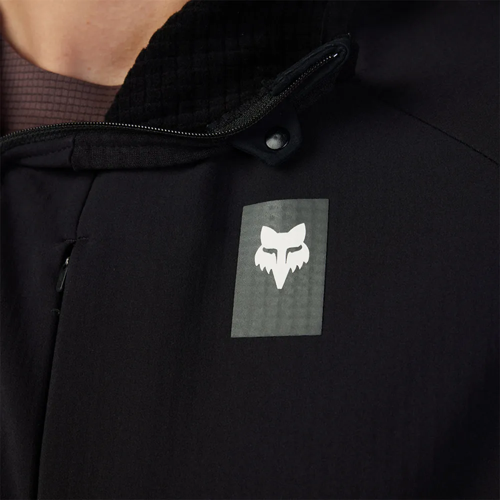 FOX DEFEND THERMAL HOODIE [BLACK]