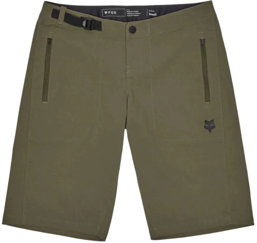 Fox WOMENS RANGER SHORT W/ LINER - Olive Green