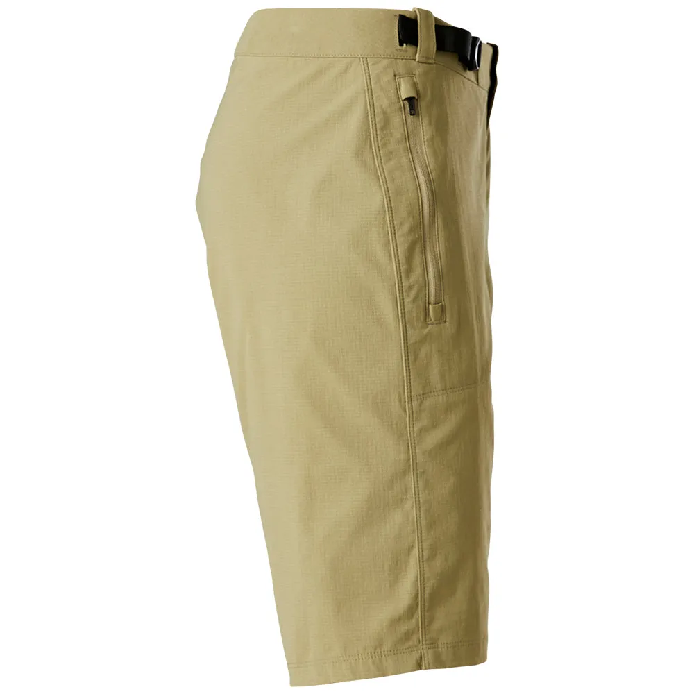 FOX WOMENS RANGER SHORTS WITH LINER [BARK]